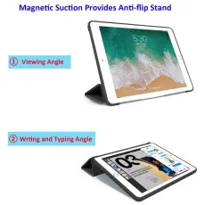 Leather Smart Case for iPad Pro 11-inch (2nd, 3rd, 4th Gen) With Adjust able stand