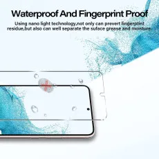 Samsung S22 Screen Protector (2022) 6.1 Inches Bubble Free Crystal Clear Tempered Glass (2Pack)