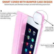 Premium Leather Smart Case for iPad Pro 10.5 (2017) in Lilac With Corner Protection