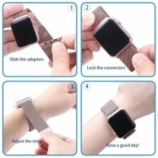 Milanese Loop Band for Apple Watch Series 10 9 8 7 6 SE