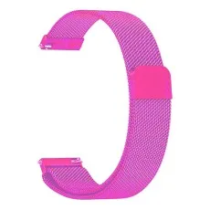 Adjustable Milanese Loop Watch Strap in Pink