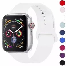 Adjustable Sport Band for Apple Watch in White