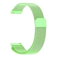 stainless steel magnetic Milanese loop strap for Apple Watch in mint 40 mm