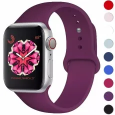 Durable and Stylish Apple Watch Wristband in purple