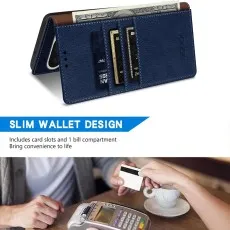 leather wallet slim design for google pixel 9