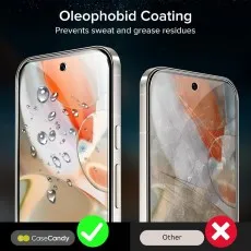 Google Pixel 9 Pro Bubble free tempered glass