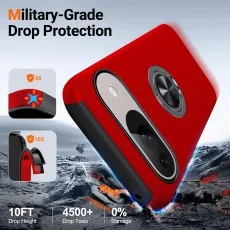 Shockproof Built-in Ring Shockproof Case for Pixel 9 Pro