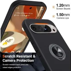 Pixel 9 Pro XL Case with 360° Rotating Kickstand