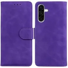 Samsung a36 leather wallet case for full fornt and back view