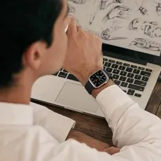 Durable and Fray-Resistant Nylon Apple Watch Band on hand