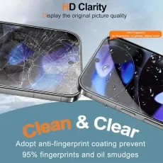 Premium 9H Hardness Tempered Glass for Pixel 9 Utlta clean and clear
