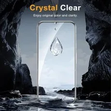9H Hardness Side Glue Tempered Glass for Pixel 9 Pro Cristal clear