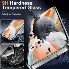 9H Hardness Side Glue Tempered Glass for Pixel 9 Pro with hard material