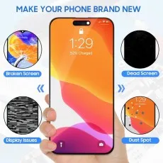 Soft LCD screen replacement for iPhone 15 Pro Max