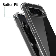 Shockproof Silicone Bumper Case for Pixel 9 Pro Buttom Fit