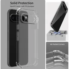 Shockproof Silicone Bumper Case for Pixel 9 Pro With Full protection