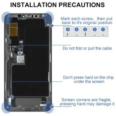 iPhone 11 Pro Max with Installation Precautions