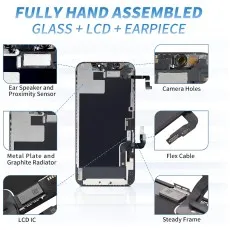 iPhone 12 Series LCD Display Replacement – All Models Compatible full hand assemble