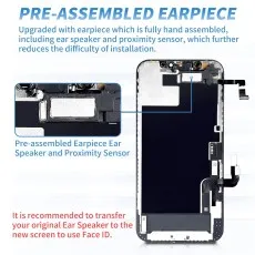 iPhone 12 Series LCD Display Replacement – All Models Compatible with pre assemble