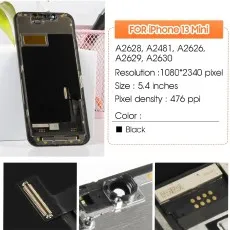 iphone 13mini oled screen with adhesive strip