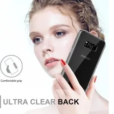 Crystal Clear Samsung S8 Case - Front & Back Protection