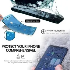 iPhone 12 Pro Max With Waterproof Frame Adhesive Sticker