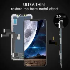 High-Resolution LCD Display Assembly for iPhone X series with ultra thin material