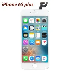Durable LCD Display Panel for iPhone 6S Plus – Crystal Clear Visuals in White