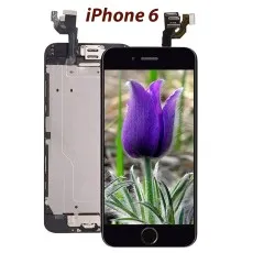 Durable LCD Display Panel for iPhone 6 – Crystal Clear Visuals in Black