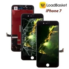 High-Quality iPhone 7 LCD Screen Replacement with Touch Digitizer in black Color