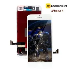 High-Quality iPhone 7 LCD Screen Replacement with Touch Digitizer in White Color
