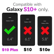 transparent, durable full body phone case for S10 Plus