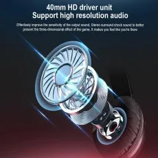 Top-Quality Gaming Headset with 7.1 Surround Sound With Ful l hd driver
