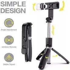 Lightweight and Travel-Friendly Selfie Stick simple design