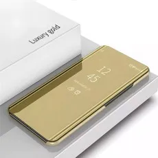 Smart Mirror Phone Case For Samsung Galaxy S20 Ultra In Gold Color