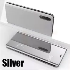 Smart Mirror Phone Case For Samsung Galaxy S20 Ultra in Silver