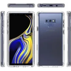 Crystal Clear TPU Case with Precise Cutouts for Galaxy Note 9.