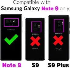 Full Body Clear Case Compatible For Samsung Galaxy Note 9