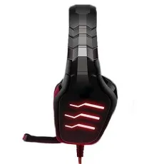 Side View: Highlight the ear cup design, volume control, and any branding.