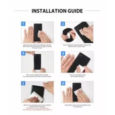 Xiaomi Mi 9 SE Tempered Glass Screen Protector For Installation Guide