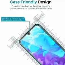 Honor 8S Tempered Glass Screen Protector For Case Friendly Design