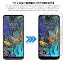 LG W10 Alpha Tempered Glass Screen Protector With Anti Finger