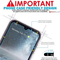 Nokia 4.2 tempered glass screen protector With Phone Case Friendly Design