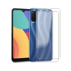 Alcatel 1L Pro 2021 with Tempered Glass Screen Protector applied, showcasing screen clarity