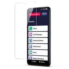 2X Tempered Glass for Alcatel 1S (2021) ultra clear Tempered