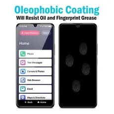 2X Tempered Glass for Alcatel 1S (2021) with anti finger