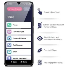 2X Tempered Glass for Alcatel 1S (2021) with more attractive features