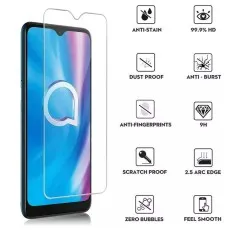 Alcatel 3L 2021 Tempered Glass Screen Protector – 2-Pack with multi functinal