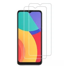 Alcatel 1V 2021 2-Pack Tempered Glass Screen Protector with 2 strong packs