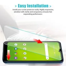 HTC Wildfire E3 2-Pack Tempered Glass Screen Protector easy to install